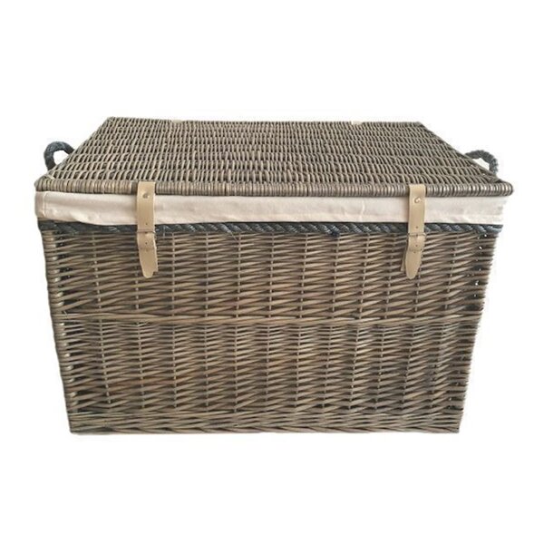 Big wicker storage sale baskets